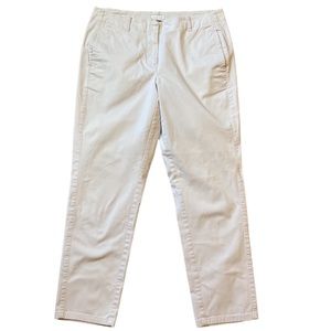 J. Jill Live In Chino Pants Cream Size 8